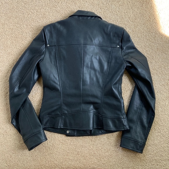 Zara Faux Leather Jacket - Picture 3 of 3